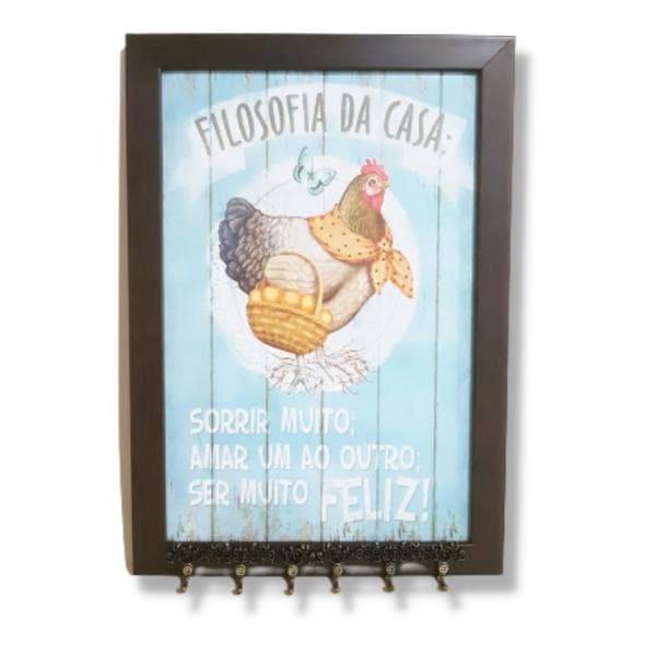 Porta Chaves Penduradores Luxo 20X30 -  53587