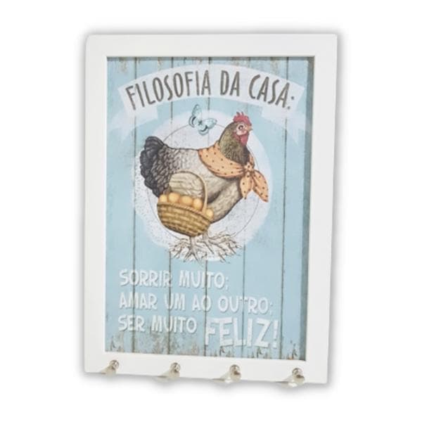 Porta Chaves Penduradores Simples 20X30 -  64920