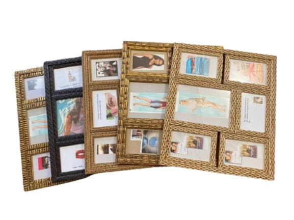 Painel de Fotos 6 POSES Bege (5-10x15 / 1-15x21) - Pop c/ Pop