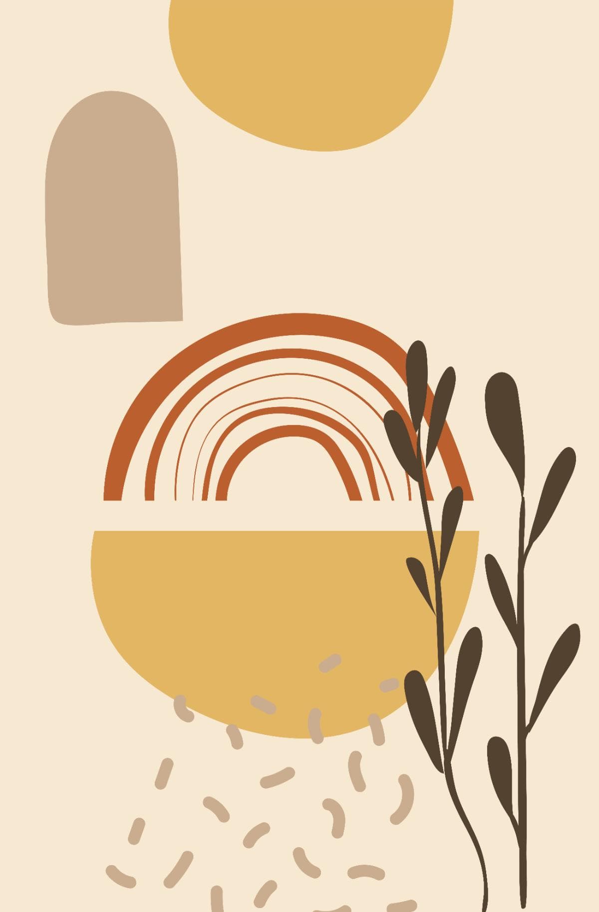 Gravura abstrato ABS4C